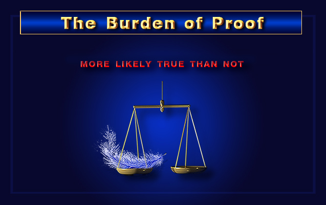 the-burden-of-proof